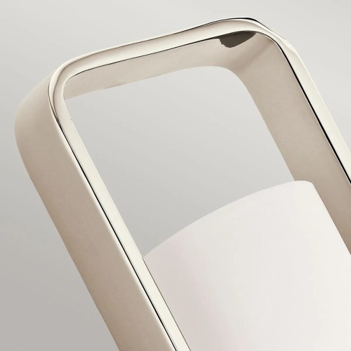 Kinkiet City Loft - 1 źródło światła - Polerowany nikiel