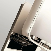 Kinkiet City Loft - 1 źródło światła - Polerowany nikiel