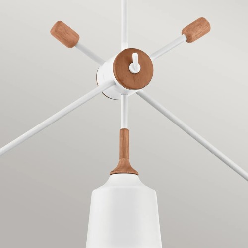 Lampa wisząca Danika - 3 źródła światła - Biały