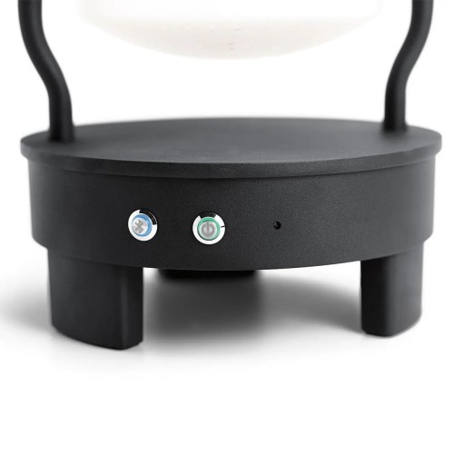 Latarnia Bluetooth LED Lyndon - wtyczka EU - Teksturowana czerń