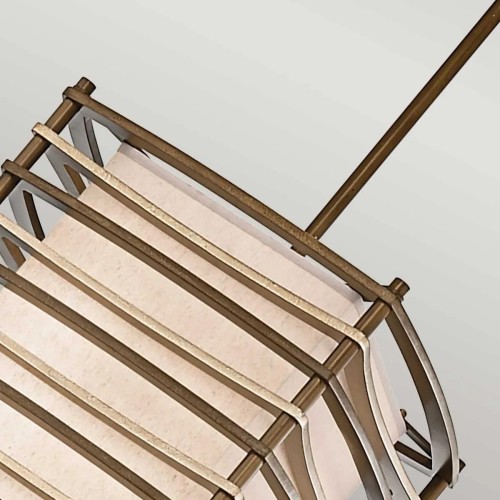 Lampa wisząca Moxie - 4 źródła światła - Brąz Cambridge