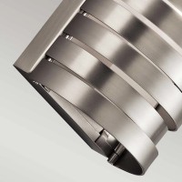 Kinkiet Roswell - 1 źródło światła - Szczotkowany nikiel