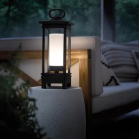Latarnia Bluetooth LED South Hope - wtyczka UK - Przecierany brąz