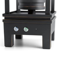 Latarnia Bluetooth LED South Hope - wtyczka UK - Przecierany brąz