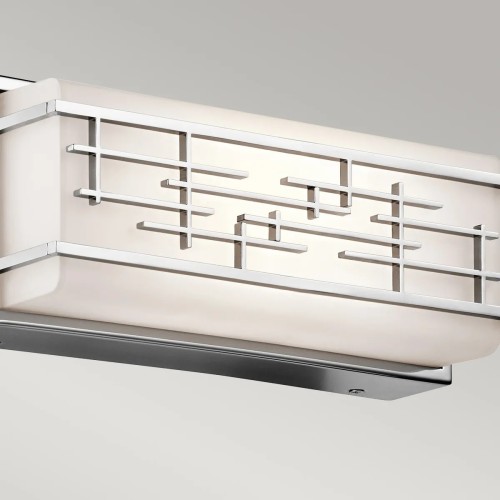 Mały kinkiet LED Zolon - Chrom