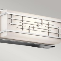 Mały kinkiet LED Zolon - Chrom