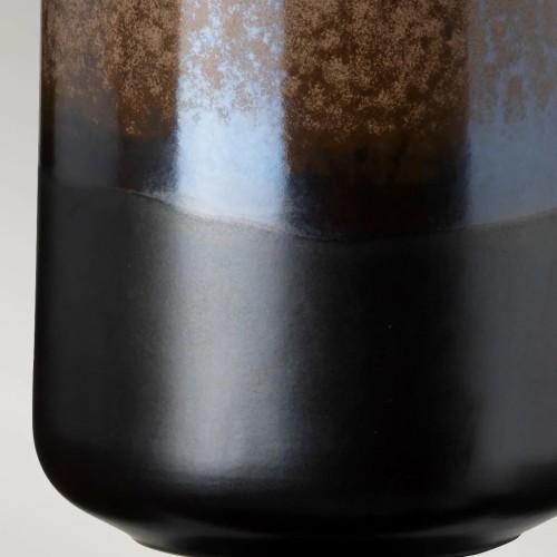 Lampa stołowa Maryland - 1 źródło światła - Jasnobrązowy, matowa czerń