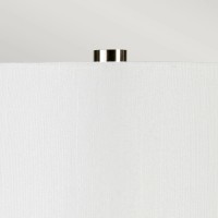 Lampa stołowa Muse - 1 źródło światła - Szary