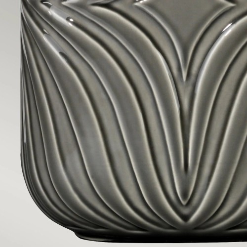 Lampa stołowa Muse - 1 źródło światła - Szary