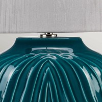 Lampa stołowa Muse - 1 źródło światła - Turkusowy