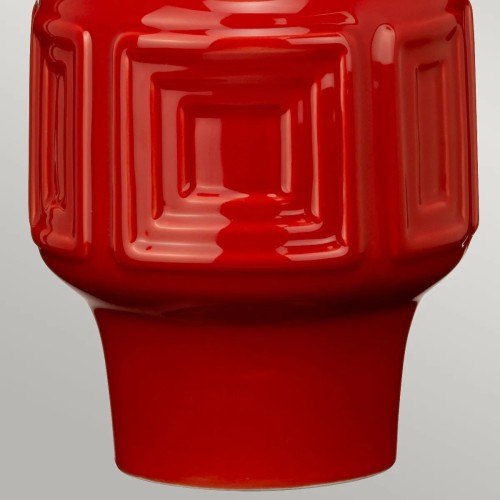 Lampa stołowa Muswell - 1 źródło światła - Czerwony