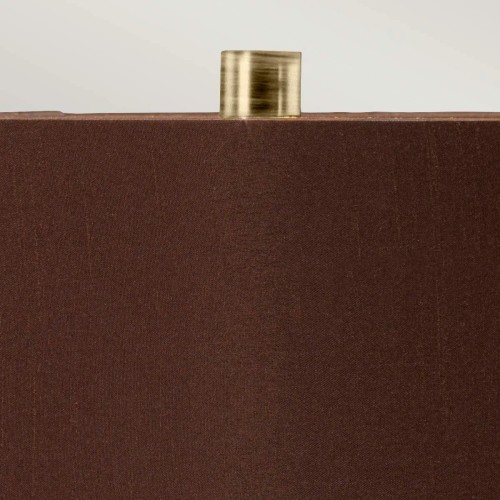 Lampa stołowa Oakleigh Park - 1 źródło światła - Zielony, brązowy