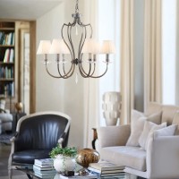 Żyrandol Pimlico - 6 źródeł światła - Ciemnobrązowy