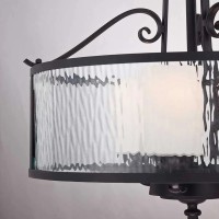 Lampa wisząca Adonis - 3 źródła światła - Ciemnowiśniowy