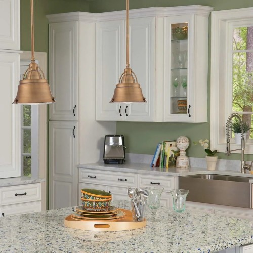 Lampa wisząca Cody - 2 źródła światła - Miedź