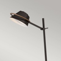 Lampa stołowa LED Spencer - Ciemnobrązowy