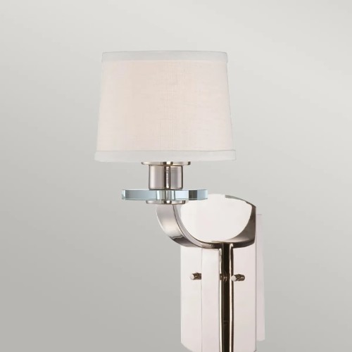 Kinkiet Sutton Place - 1 źródło światła - Imperialne srebro