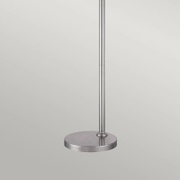 Lampa podłogowa LED Thompson - Szczotkowany nikiel