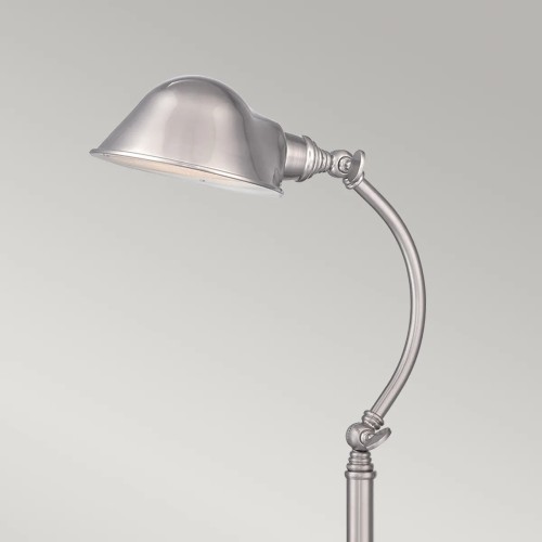 Lampa stołowa LED Thompson - Szczotkowany nikiel