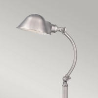 Lampa stołowa LED Thompson - Szczotkowany nikiel