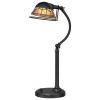 Lampa stołowa LED Whitney - Imperialny brąz