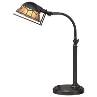 Lampa stołowa LED Whitney - Imperialny brąz