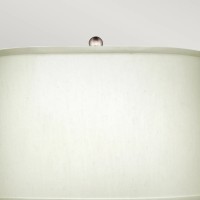 Lampa stołowa Brooklyn - 1 źródło światła - Polerowany nikiel