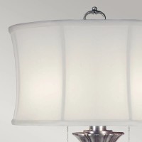 Lampa stołowa Presidential - 2 źródła światła - Pewter