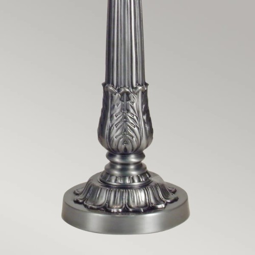 Lampa stołowa Presidential - 2 źródła światła - Pewter