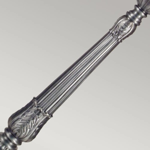 Lampa stołowa Presidential - 2 źródła światła - Pewter