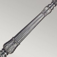 Lampa stołowa Presidential - 2 źródła światła - Pewter