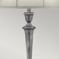 Lampa stołowa Syracuse - 1 źródło światła - Antyczny nikiel