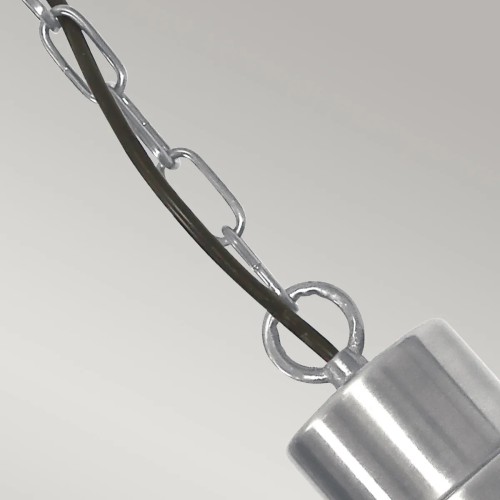 Latarnia wisząca Sheldon - 1 źródło światła - Antyczny nikiel