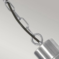 Latarnia wisząca Sheldon - 1 źródło światła - Antyczny nikiel