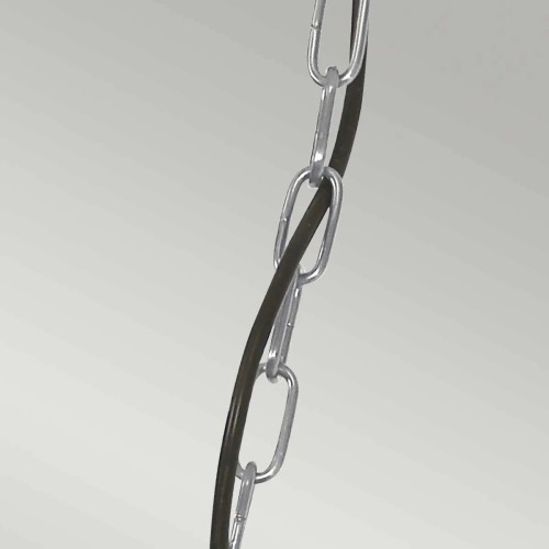 Latarnia wisząca Somerton - 1 źródło światła - Antyczny nikiel