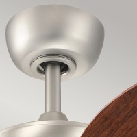 Wentylator sufitowy Canfield - 76 cm - Szczotkowany nikiel