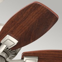 Wentylator sufitowy Canfield - 76 cm - Szczotkowany nikiel