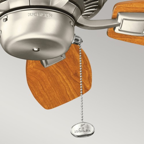 Wentylator sufitowy Canfield - 76 cm - Szczotkowany nikiel