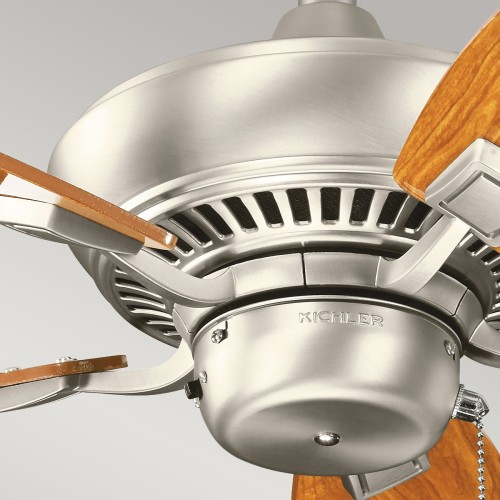 Wentylator sufitowy Canfield - 76 cm - Szczotkowany nikiel