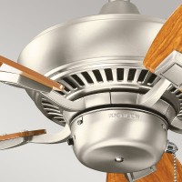 Wentylator sufitowy Canfield - 76 cm - Szczotkowany nikiel