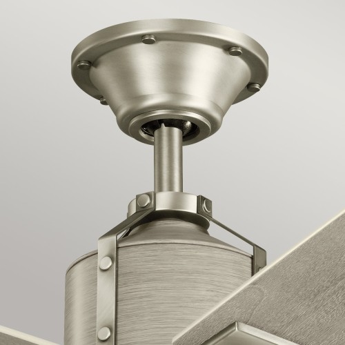 Wentylator sufitowy Colerne - 132 cm - Szczotkowany nikiel