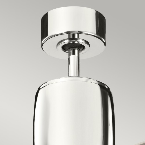 Wentylator sufitowy Ferron - 152 cm - Polerowany nikiel