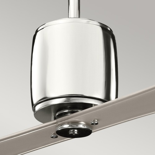 Wentylator sufitowy Ferron - 152 cm - Polerowany nikiel