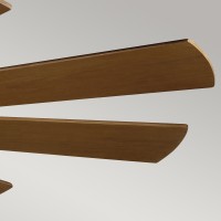 Wentylator sufitowy Gentry XL - 216 cm - Postarzany cynk