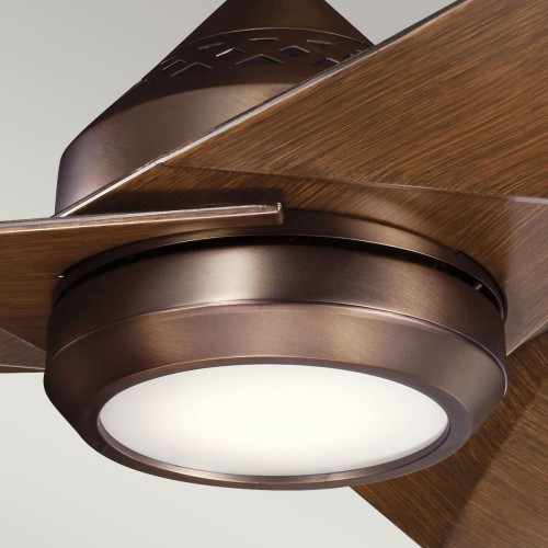 Wentylator sufitowy Jade - 152 cm - Olejowany brąz
