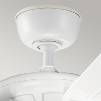 Wentylator sufitowy Kevlar - 107 cm - Matowa biel