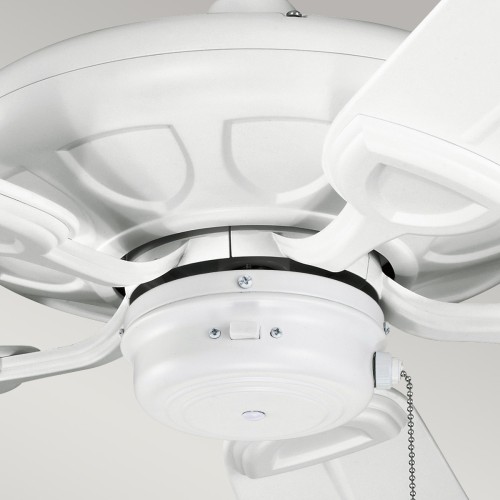 Wentylator sufitowy Kevlar - 107 cm - Matowa biel