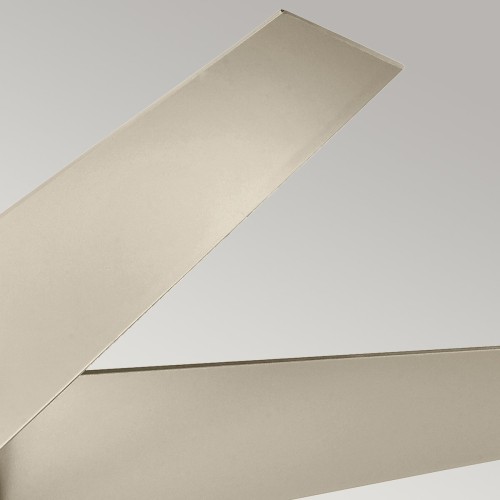 Wentylator sufitowy Lehr II - 137 cm - Antyczne satynowe srebro