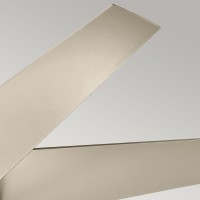 Wentylator sufitowy Lehr II - 137 cm - Antyczne satynowe srebro