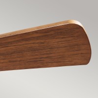 Wentylator sufitowy Link - 137 cm - Polerowany nikiel